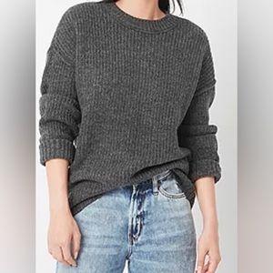 Crew Neck Long Sleeve Pullover Sweater